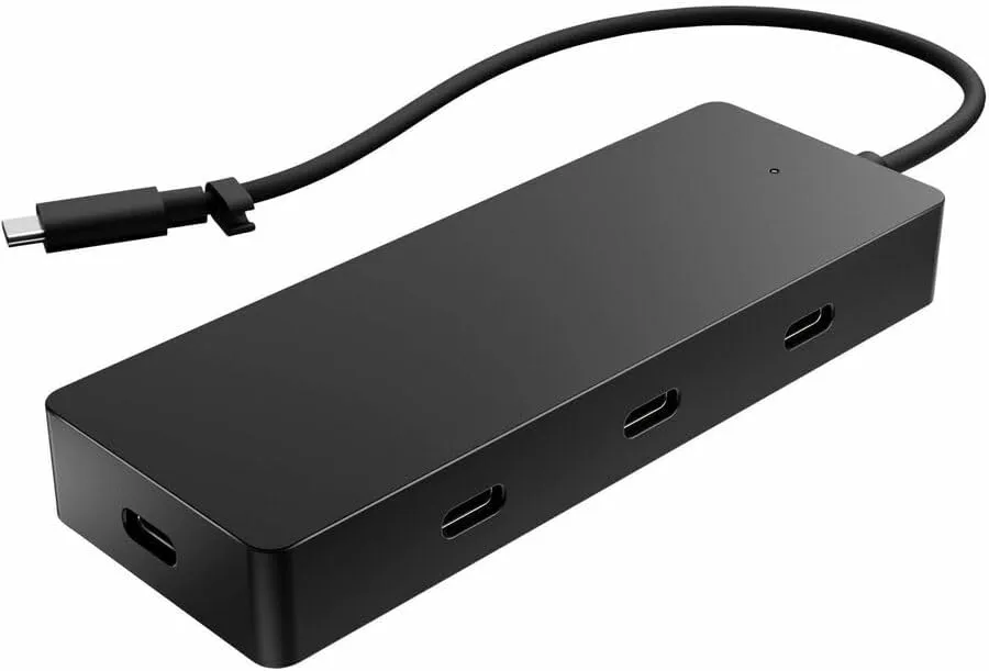 HP 4K USB-C Multiport Docking Station with 4 USB Ports & 65W PD