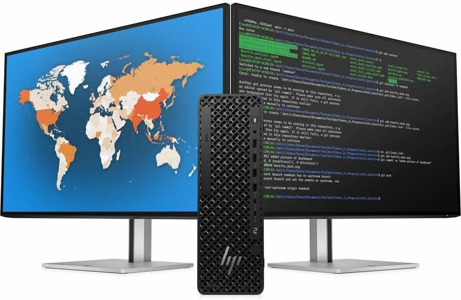 HP Z2 G1i Workstation - Intel Core Ultra 9 285-32 GB - 1 TB SSD - Small Form Factor - Black - Intel W880 Chip - Windows 11 Pro - Intel Graphics - English Keyboard - Ethernet