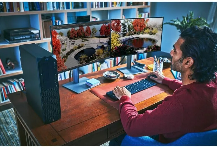 HP Z2 G9 Workstation - Core i7 14th Gen i7-14700K - 32 GB - 1 TB SSD - Small Form Factor - Black - Intel Chip