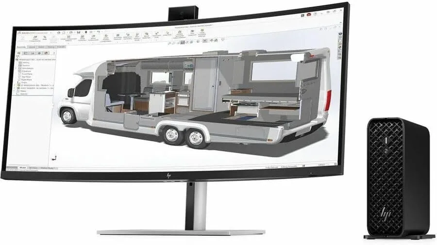HP Z2 Mini G1i Workstation - Intel Core Ultra 7 265K, 32GB, 1TB SSD