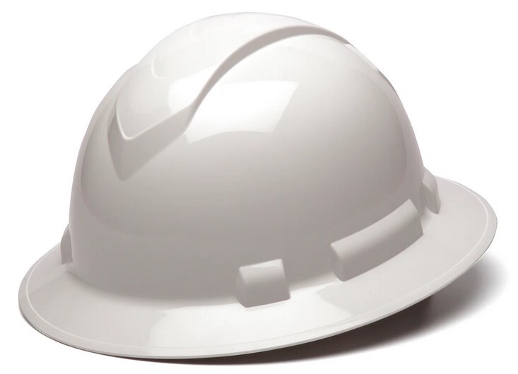 Pyramex Ridgeline 4pt Ratchet Full Brim Hard Hat Pyramex Ridgeline 4pt Ratchet Full Brim Hard Hat