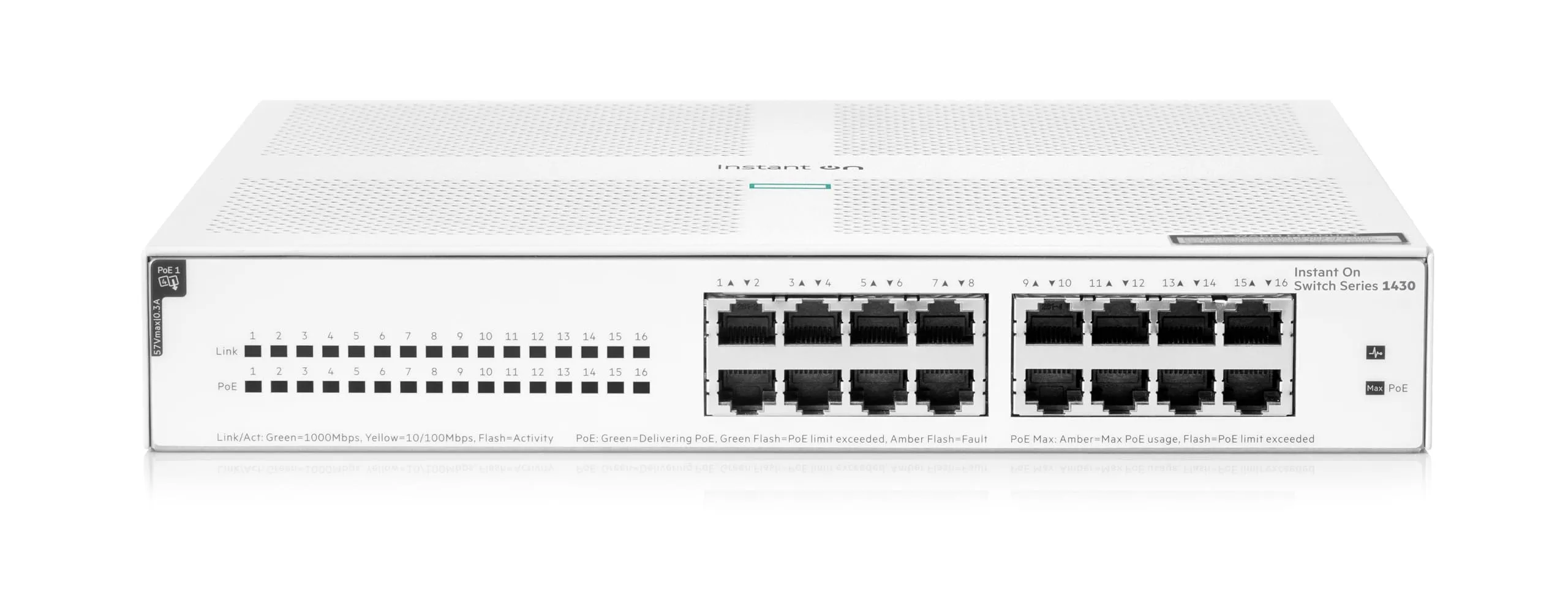 HPE Instant On 1430 Unmanaged Layer 2 Gigabit Ethernet Switch