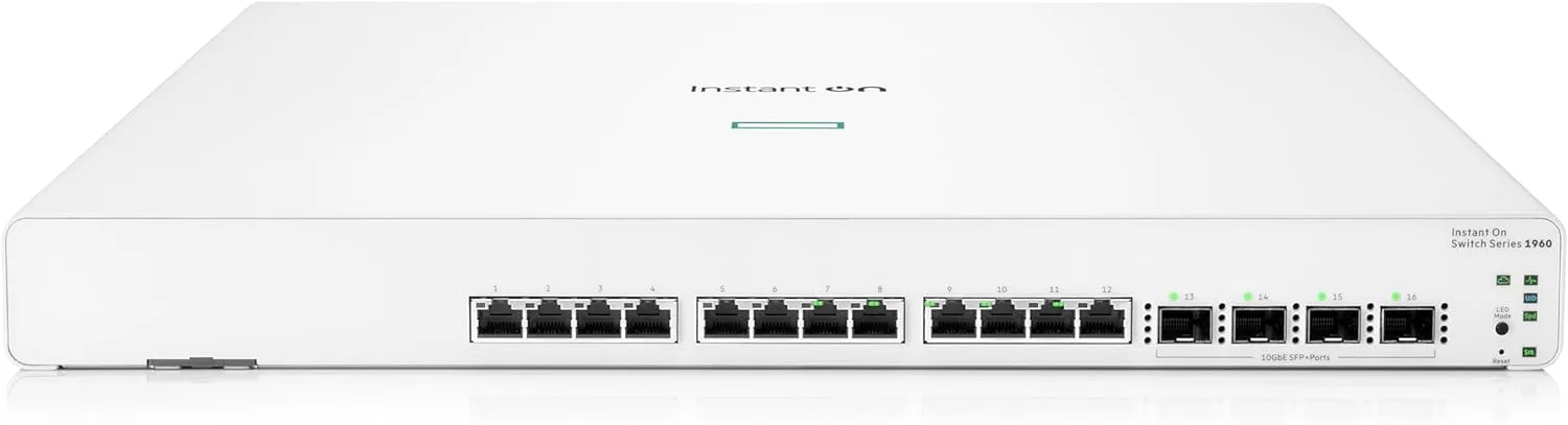 HEWLETT PACKARD ENTERPRISE HPE Networking Instant On Switch Series 1960 Smart-Managed Layer 2+ Ethernet Switch