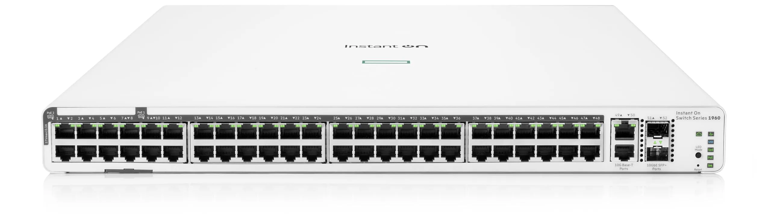 HEWLETT PACKARD ENTERPRISE HPE Networking Instant On Switch Series 1960 Smart-Managed Layer 2+ Ethernet Switch
