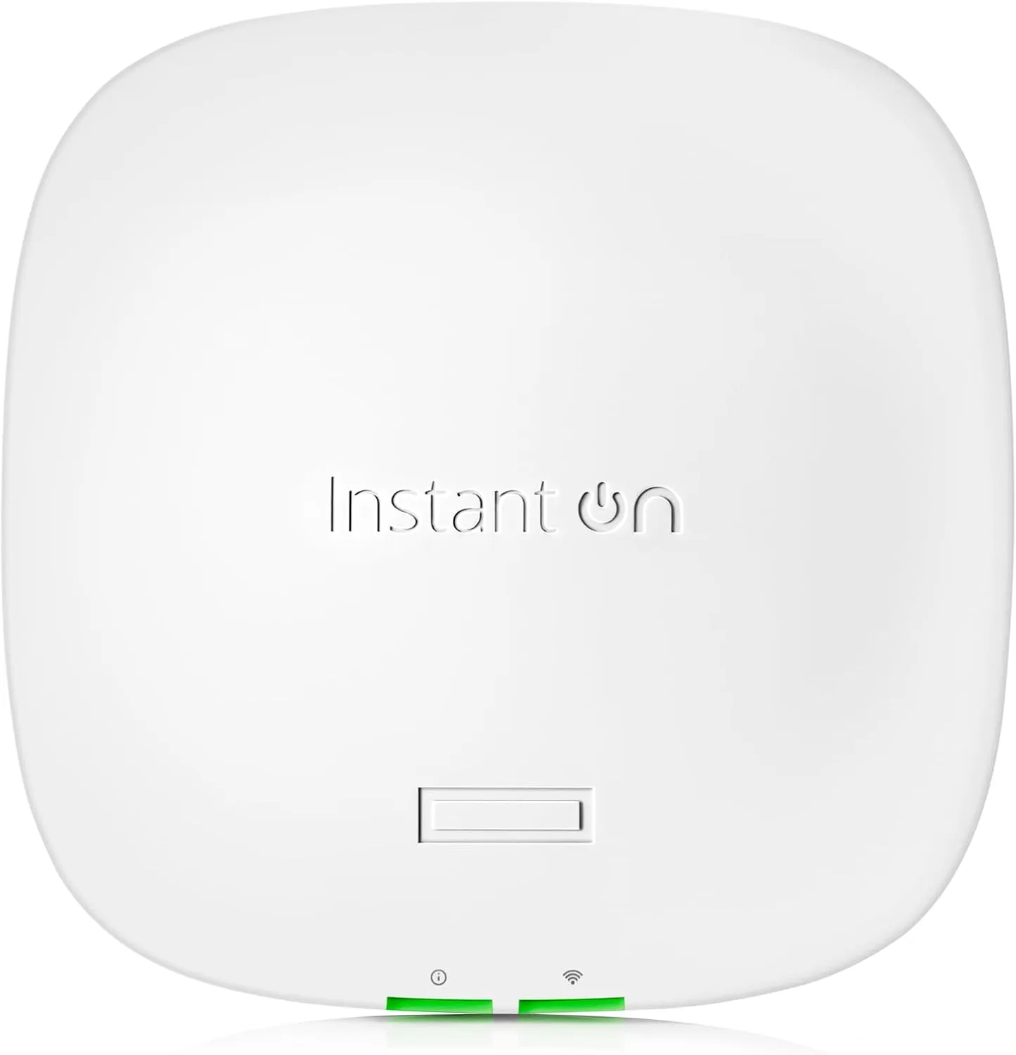HPE Networking Instant On Access Point AP21 2x2 WiFi 6 Indoor Wireless Access Point | Single-Room, Secure, Smart Mesh Support | Power Source Not Included | US Model (S1T08A) Power Adapter Not Included