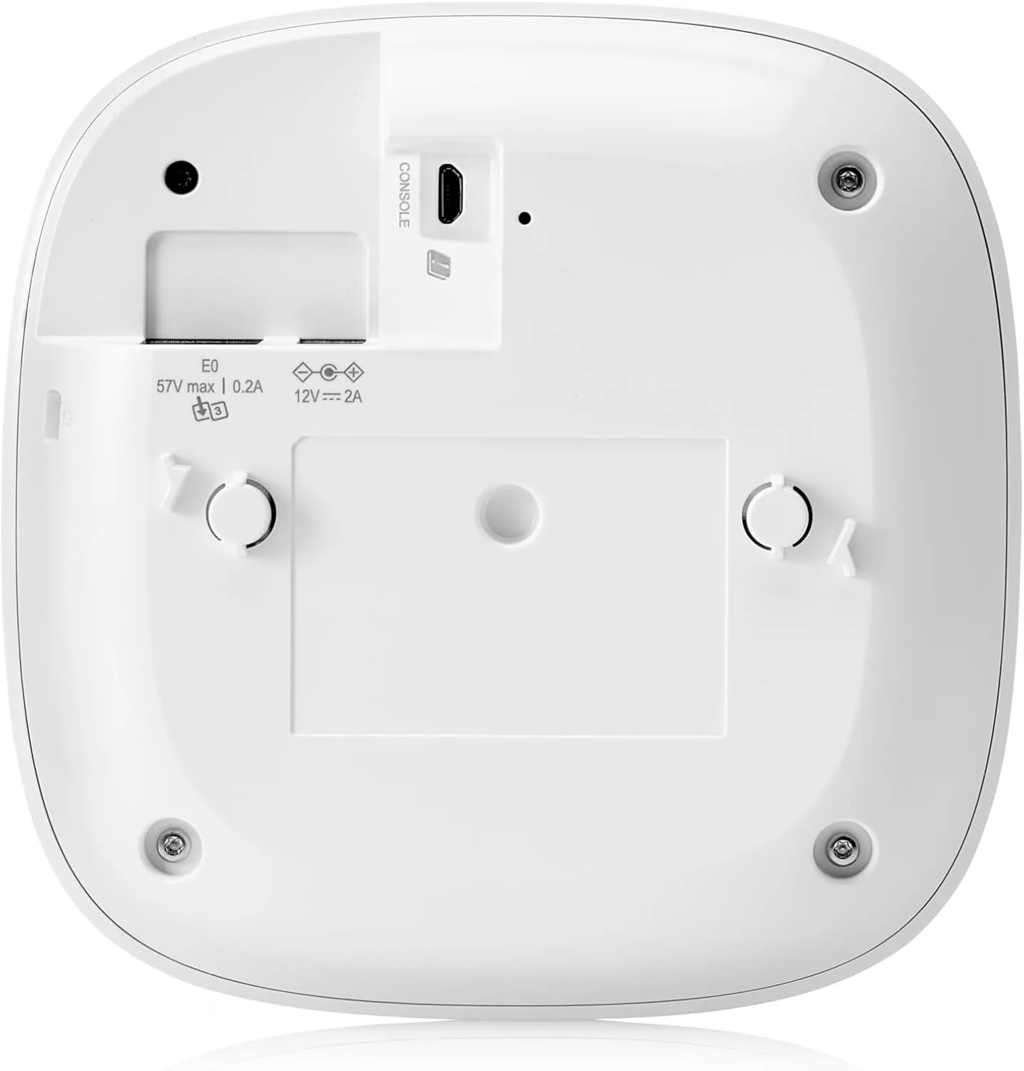 HPE Networking Instant On Access Point AP21 2x2 WiFi 6 Indoor Wireless Access Point | Single-Room, Secure, Smart Mesh Support | Power Source Not Included | US Model (S1T08A) Power Adapter Not Included