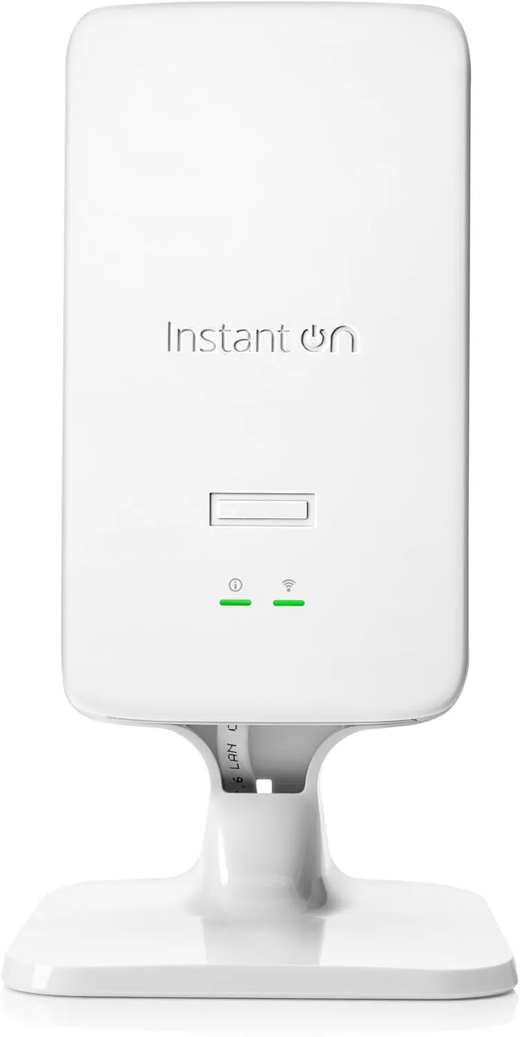 HPE Instant On AP22D 2x2 Wi‑Fi 6 Indoor Access Point w/ Power Adapter (S0J32A)