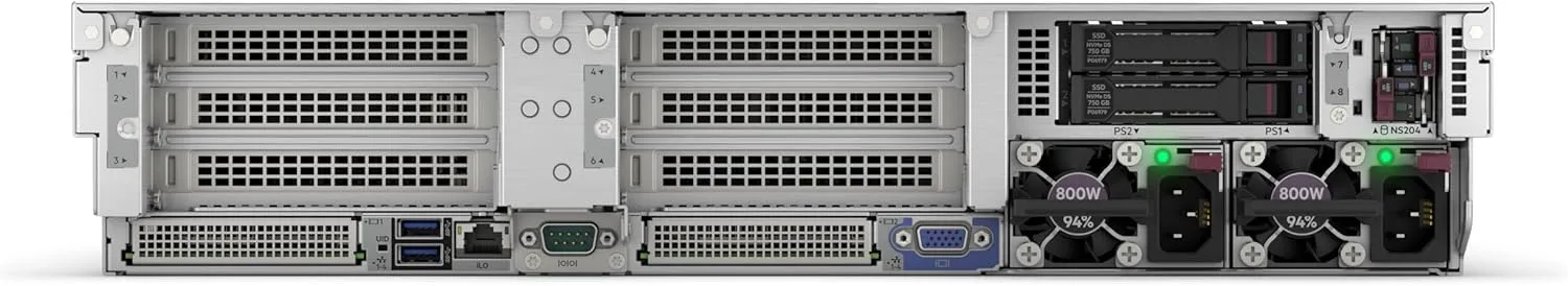 Hewlett Packard Enterprise ProLiant DL380 Gen11 Rack Server w/one Intel Xeon Gold 6526Y Processor, 16‑core 1P 128GB‑R NS204i‑u NC BCM5719 8SFF 2x1000W RPS (HPE Smart Choice P71681-005)