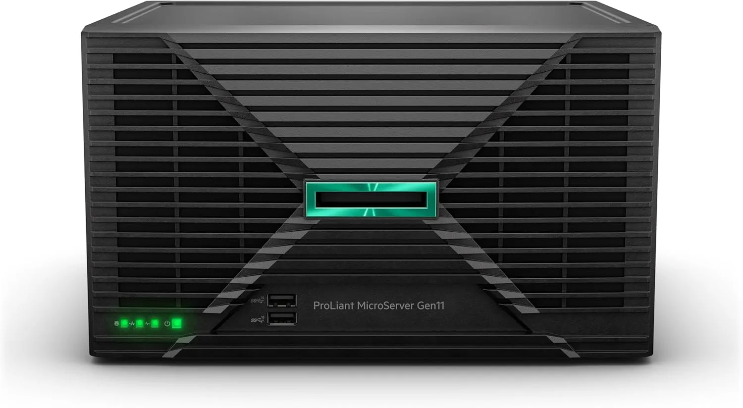 Hewlett Packard Enterprise ProLiant MicroServer Gen11 Tower Server, Intel Pentium Gold G7400, 16GB, 1TB HDD