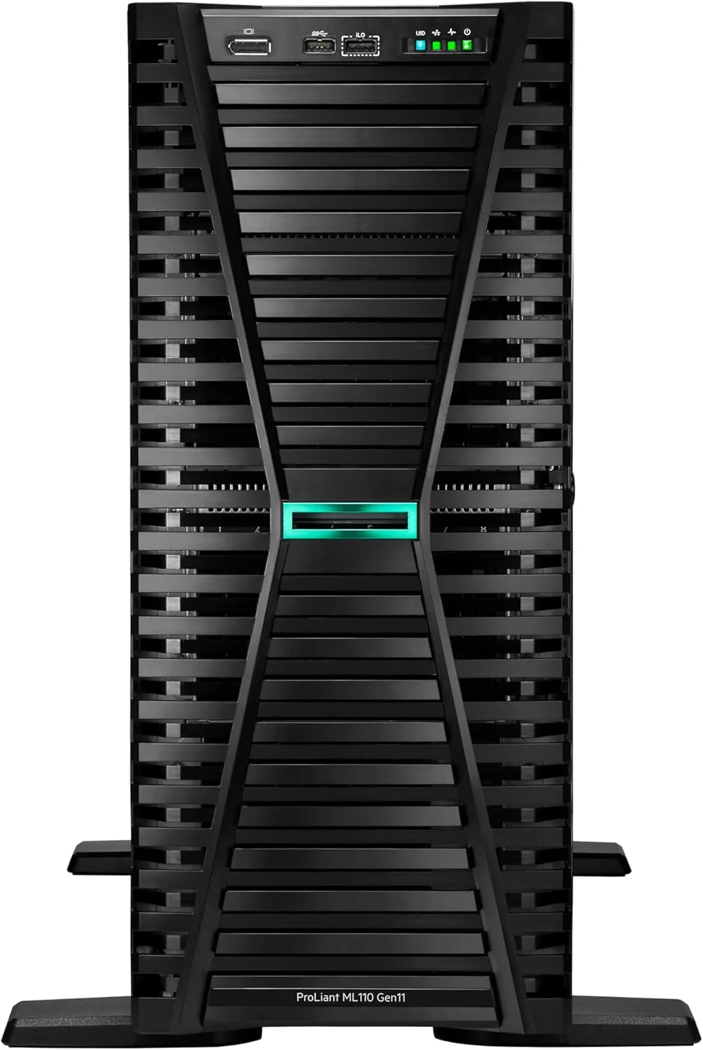 Hewlett Packard Enteprise ProLiant ML110 Gen11 Tower Server w/one Intel Xeon Gold 5416S Processor, 2.0GHz, 16c 1P 2x32GB-R 8SFF MR408i-o 2x960GB SSD 2x800W PS (HPE Smart Choice P83317-005)