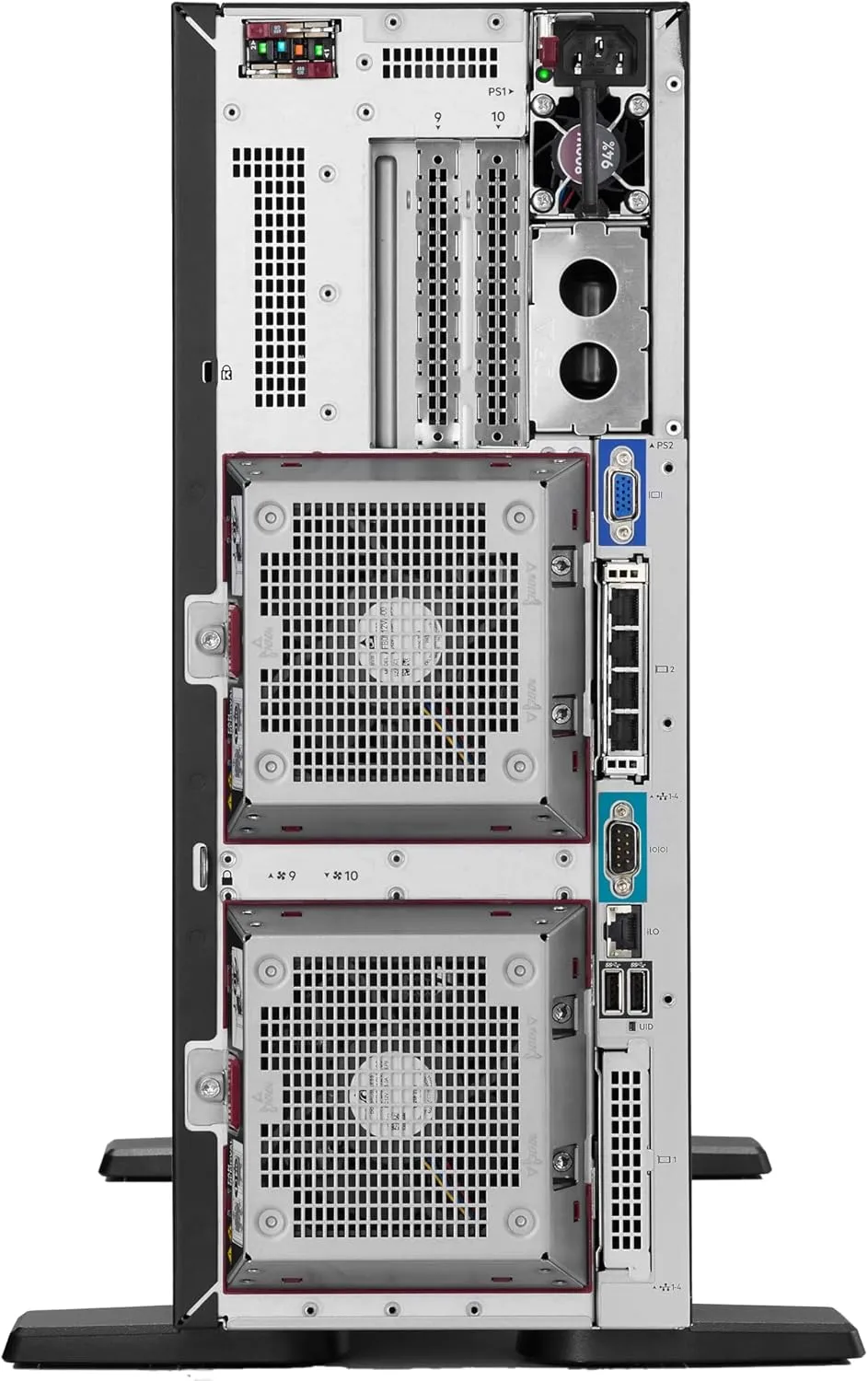 Hewlett Packard Enterprise ProLiant ML350 Gen11 Tower Server w/one Intel Xeon Silver 4410Y Processor, 2.0GHz 12‑core 1P 64GB‑R MR408i‑o 8SFF 2x480GB SSD 2x800W RPS (HPE Smart Choice P69310-005)