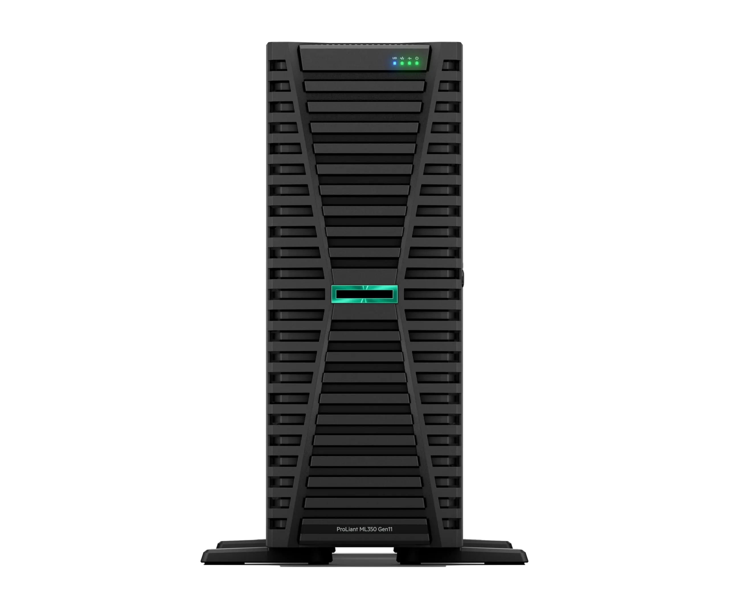 Hewlett Packard Enterprise ProLiant ML350 Gen11 Tower Server with one Intel Xeon Silver 4510 Processor, 2.4GHz, 12c 1P 2x32GB-R 8SFF NS204i-u MR408i-o 2x800W PS (HPE Smart Choice P83319-005)