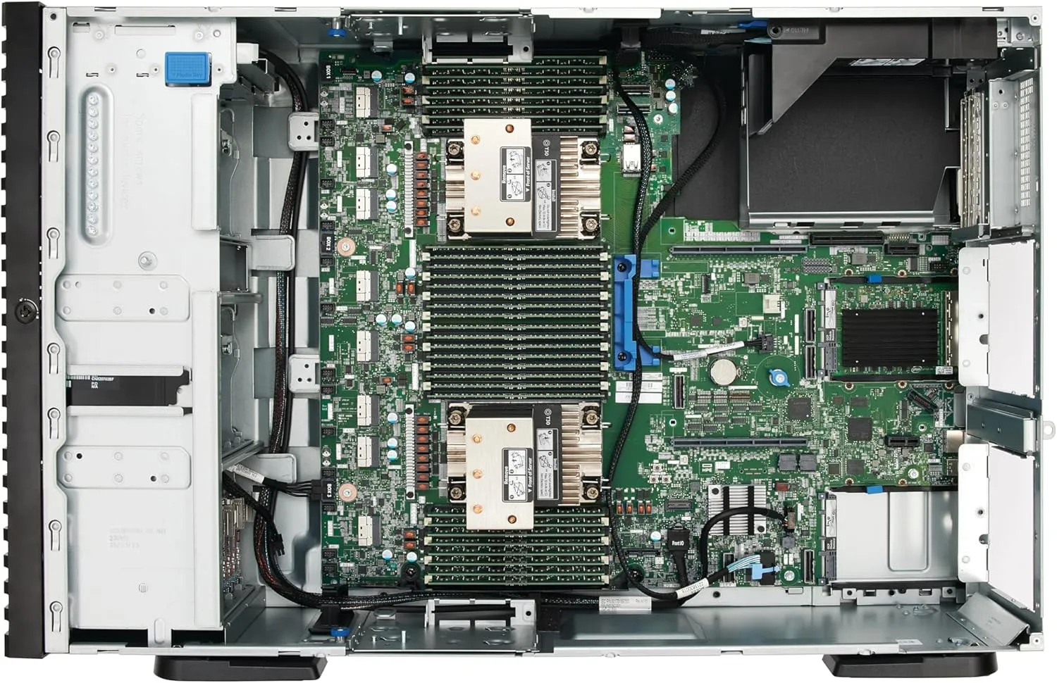 Hewlett Packard Enterprise ProLiant ML350 Gen11 Tower Server with one Intel Xeon Silver 4510 Processor, 2.4GHz, 12c 1P 2x32GB-R 8SFF NS204i-u MR408i-o 2x800W PS (HPE Smart Choice P83319-005)