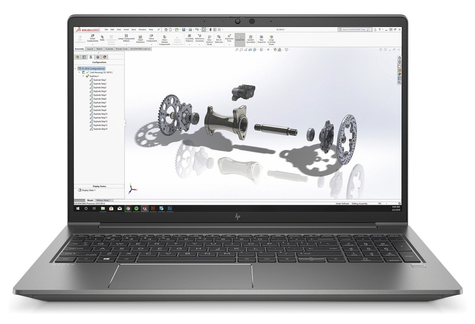 HP ZBook G8 Power, Intel Core i7 11th gen, Nvidia Quadro 4GB VRAM