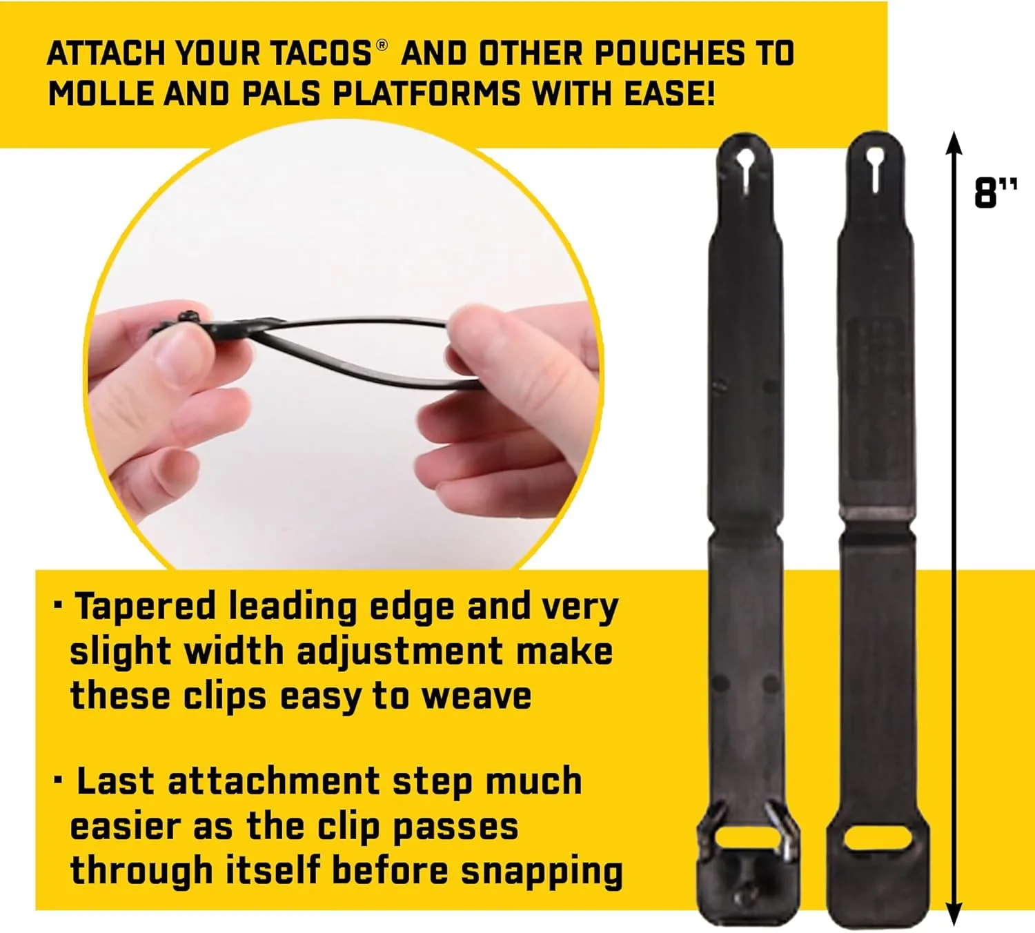 High Speed Gear HSG Clips for M3T and PALS