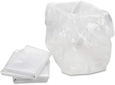 HSM 1310 Shredder Bags, 11 Gallon Capacity, 13 x 10 x 24 Inches, Clear