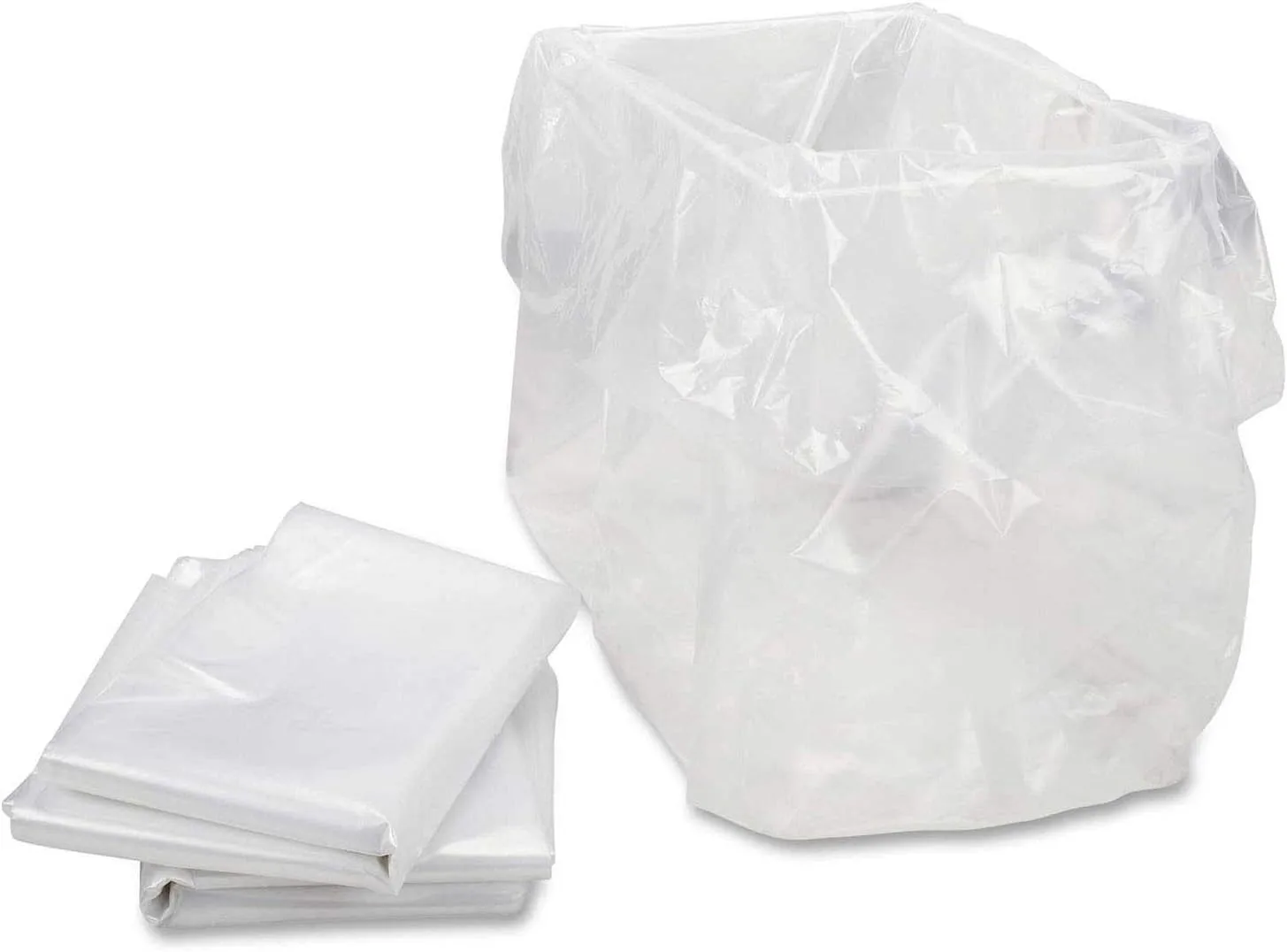 HSM 1310 Shredder Bags, 11 Gallon Capacity, 13 x 10 x 24 Inches, Clear