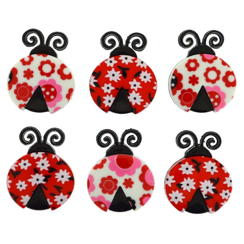 Bottoni Dress it Up - Ladybug Love Bottoni Dress it Up - Ladybug Love