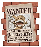 wanted poster One piece