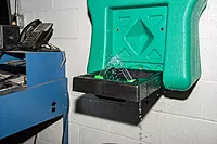 Hughes Portable, Self-Contained, 16-Gallon Gravity-Fed Eyewash Station