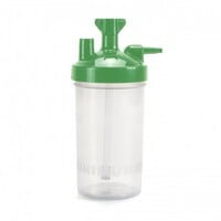 Vaso humidificador borboteador desechable de 6 lpm, caja con 50 piezas