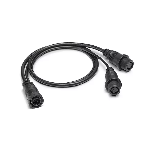 Humminbird 14 M SILR Y - SOLIX /APEX  Side Imaging Left-Right Splitter Cable