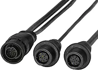 Humminbird 14 M SILR Y - SOLIX /APEX  Side Imaging Left-Right Splitter Cable