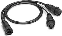 Humminbird 14 M ID SIDB Y Splitter Cable, SOLIX/APEX Side Imaging & 2D