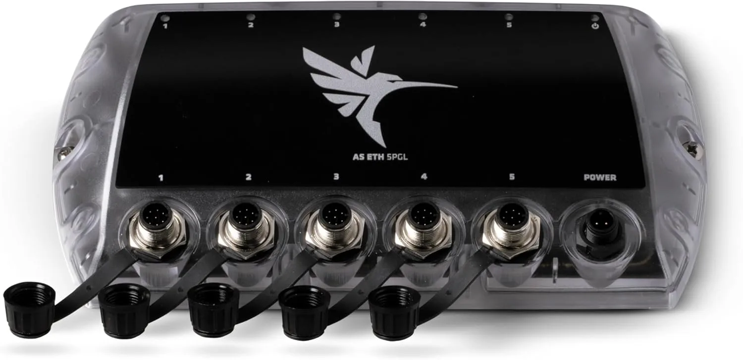 Humminbird AS-ETH-5PGL 5 Port Ethernet Switch