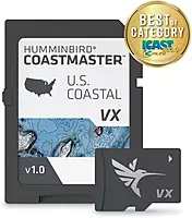 Humminbird CoastMaster U.S. Coastal V1 Map SD Card for Fish Finders Mapping