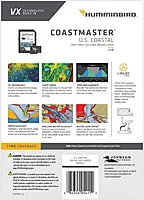 Humminbird CoastMaster U.S. Coastal V1 Map SD Card for Fish Finders Mapping