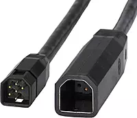 Humminbird 720096-2 ECM30 Transducer Extension Cable, 30-Feet, Black