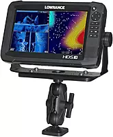 Scotty 0163 Ball-Mount Fish Finder and Universal Mounting Plate , Black , Large