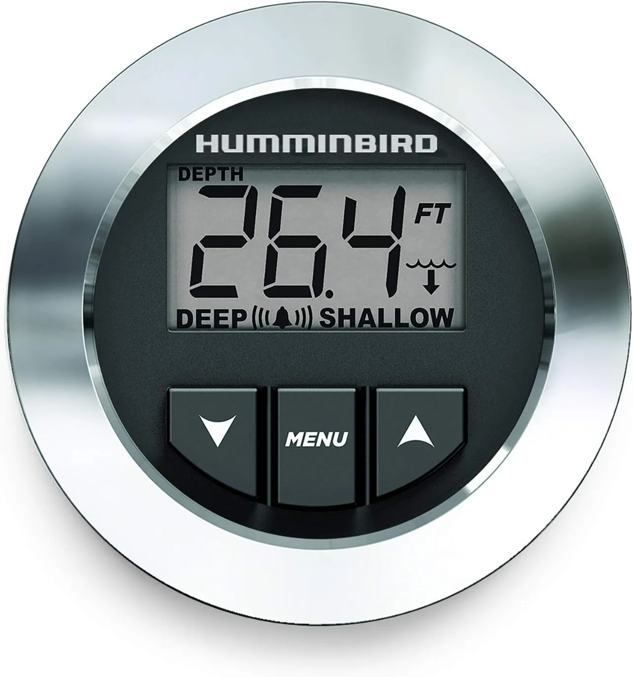 Humminbird 407860-1 HDR 650 In Dash Digital Depth Sounder Standard Packaging
