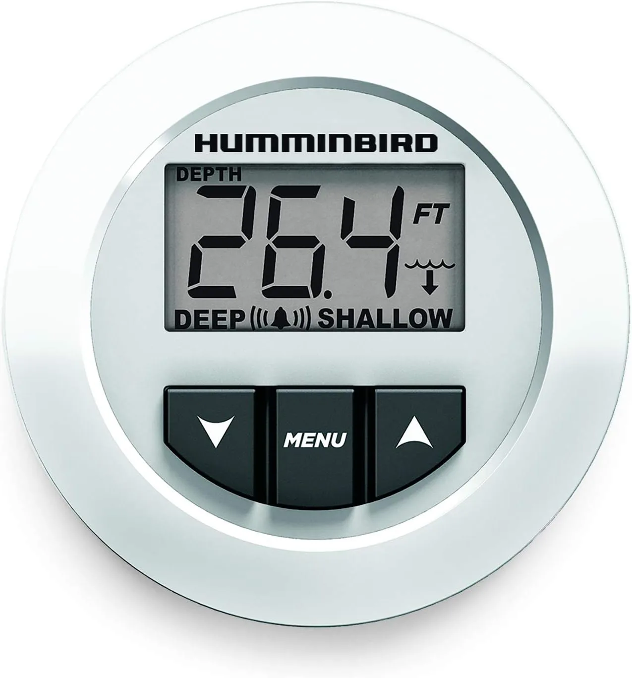 Humminbird 407860-1 HDR 650 In Dash Digital Depth Sounder Standard Packaging