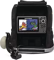 Humminbird Helix 5 G3 GPS Fish Finder with Transducer, Dual Spectrum Chirp Sonar, Portable Carrying Case