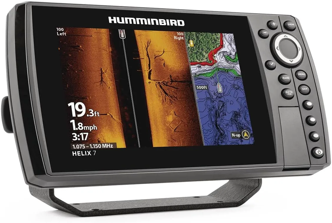 Humminbird Helix 7 G4N GPS Fish Finder with Transducer & MEGA Side Imaging