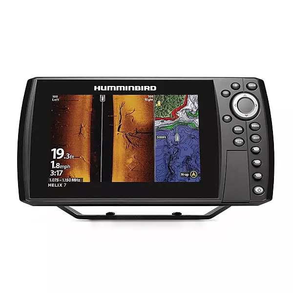 Humminbird Helix 7 G4N GPS Fish Finder with Transducer & MEGA Side Imaging