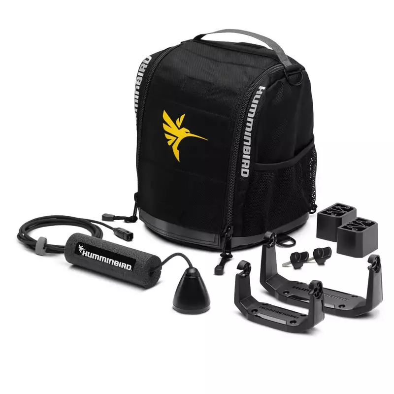 Humminbird 740158-1NB ICE PTC XI 9 20 H57- Portable Ice Kit w/ Dual Beam Ice Transducer Cases & Covers