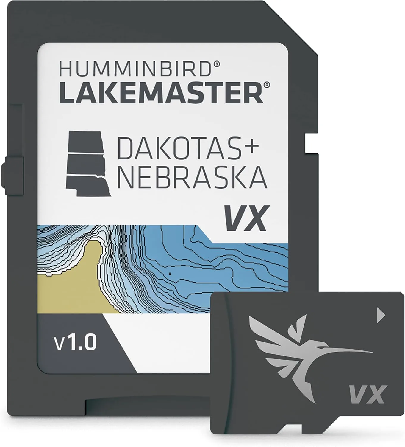 Humminbird 601001-1 LakeMaster - Dakotas + Nebraska V1