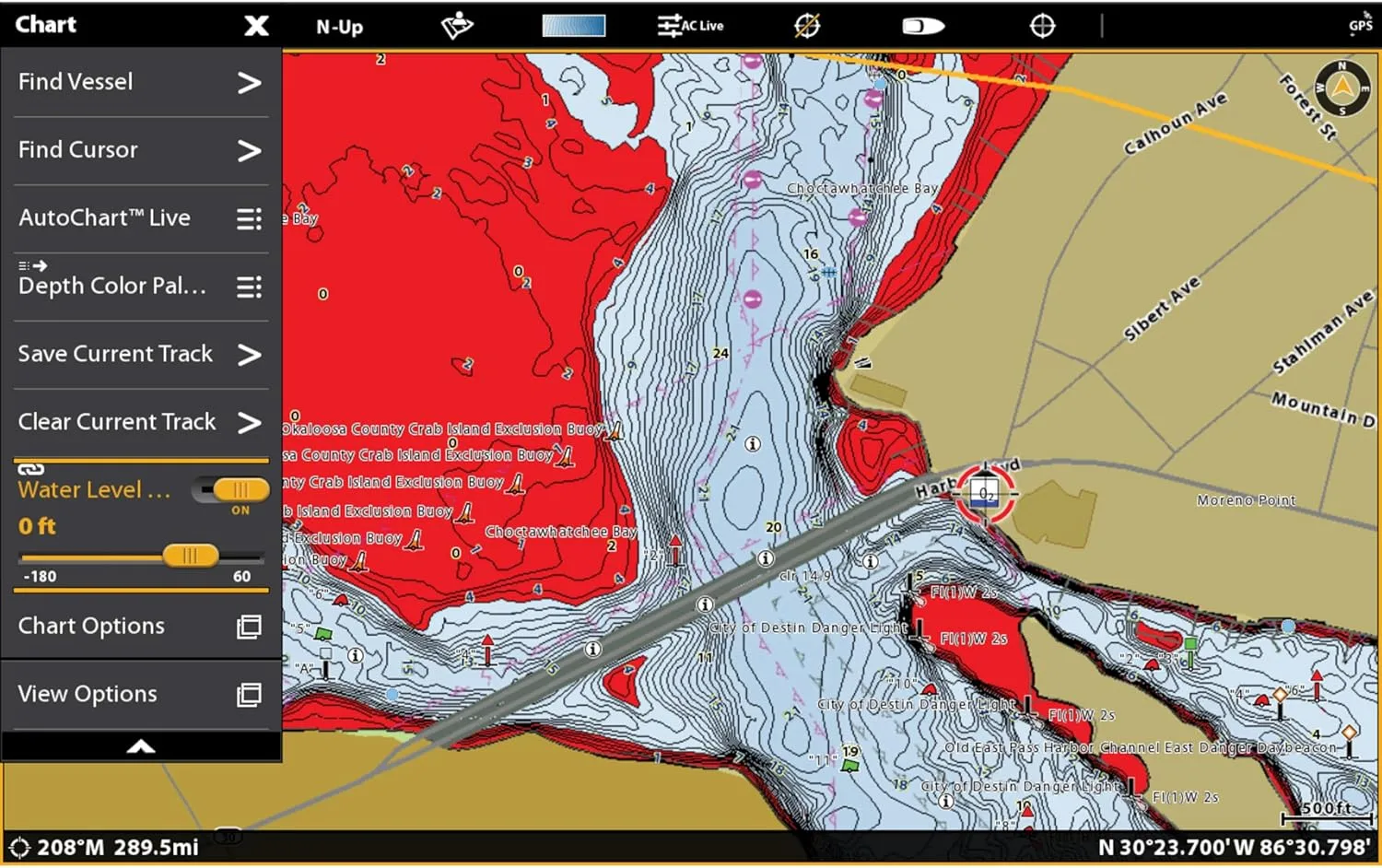 Humminbird LakeMaster Midsouth States V1 Map SD Card for Fish Finders