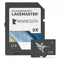 Humminbird LakeMaster Minnesota V1 Map SD Card for Fish Finders