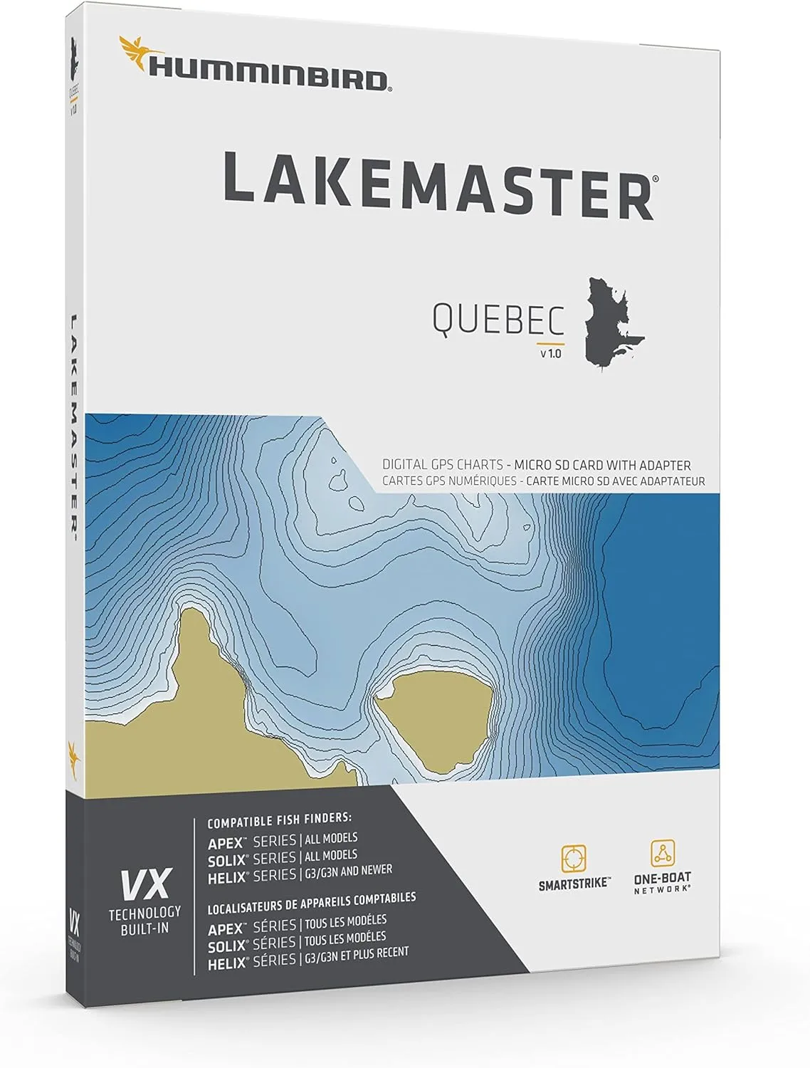 Humminbird 601021-1 LakeMaster - Quebec V1