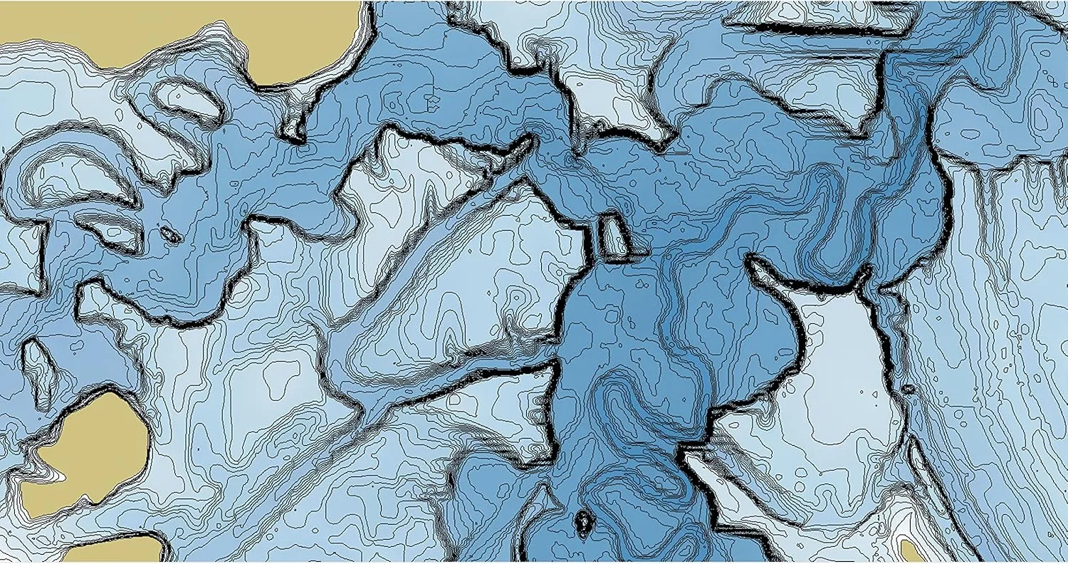 Humminbird LakeMaster Southeast States V1 Map SD Card for Fish Finders