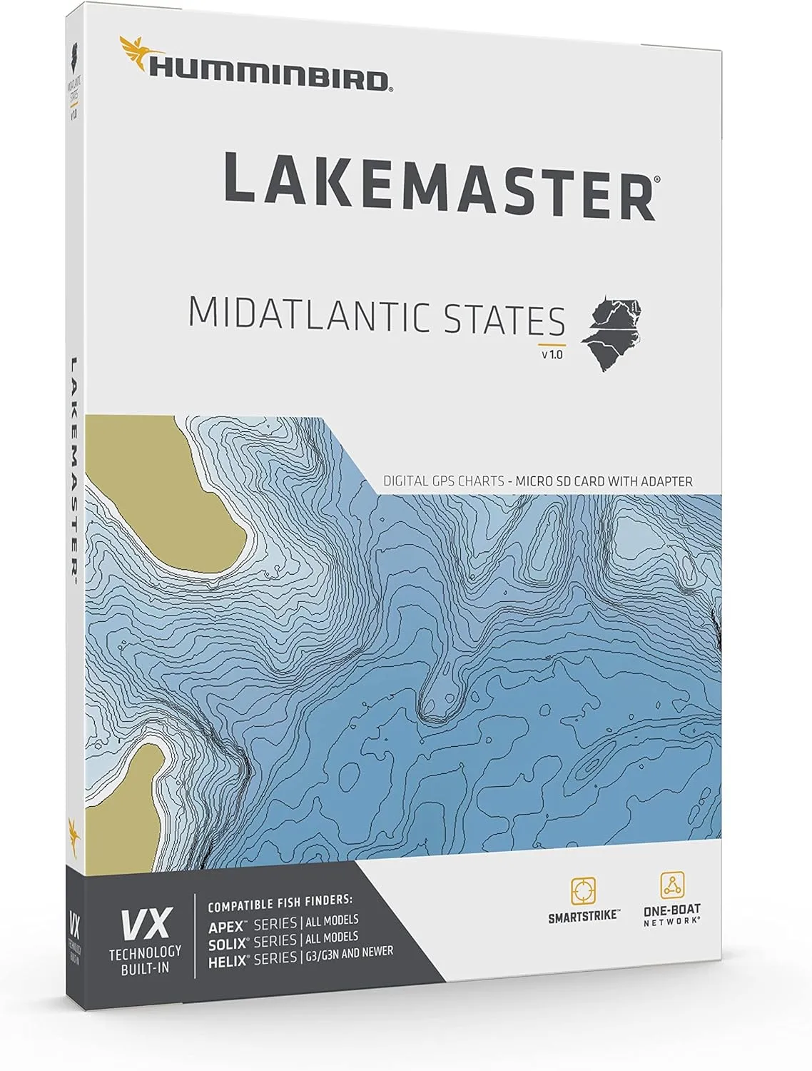 Humminbird LakeMaster VX - Mid-Atlantic States