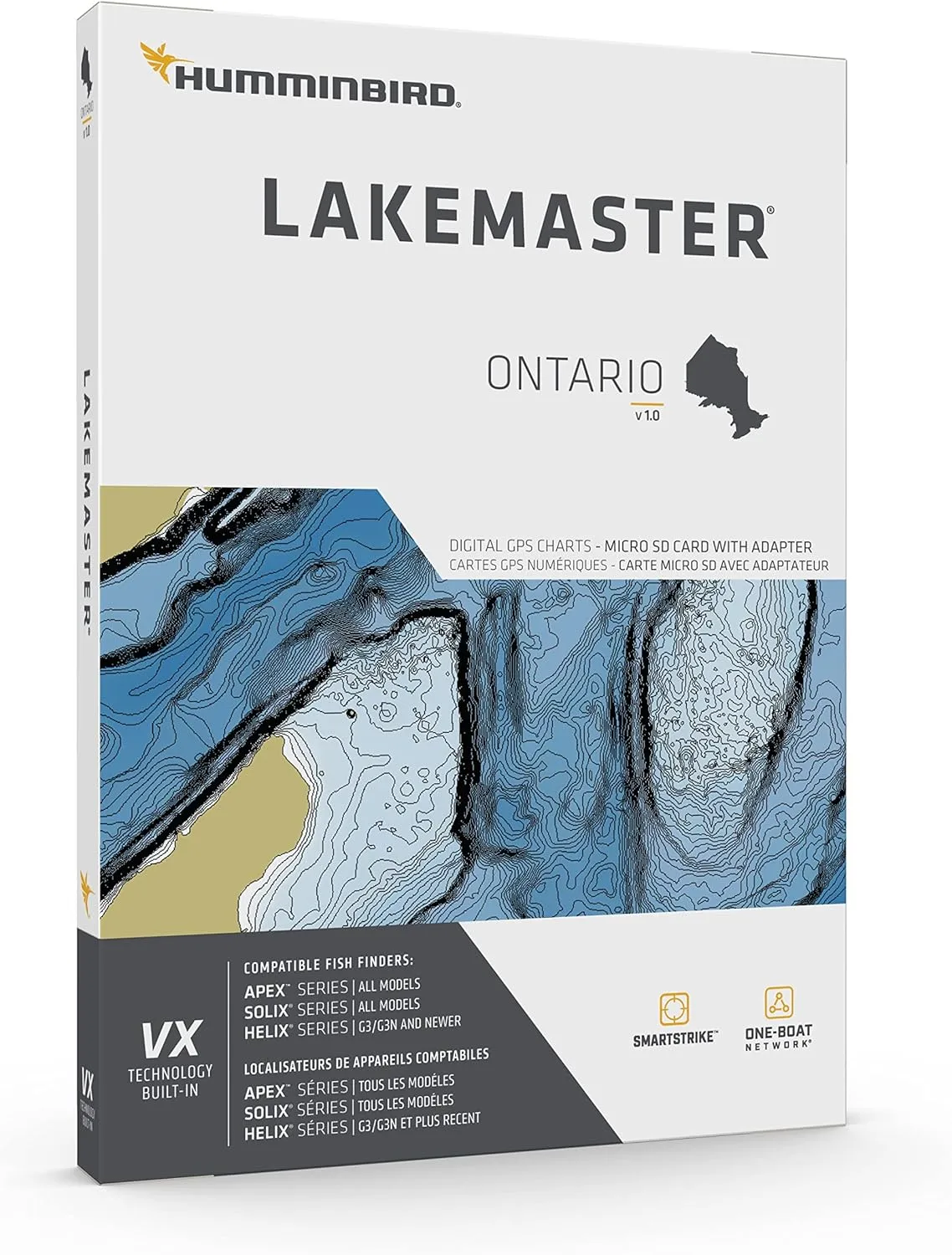 Humminbird 601020-1 LakeMaster VX - Ontario V1
