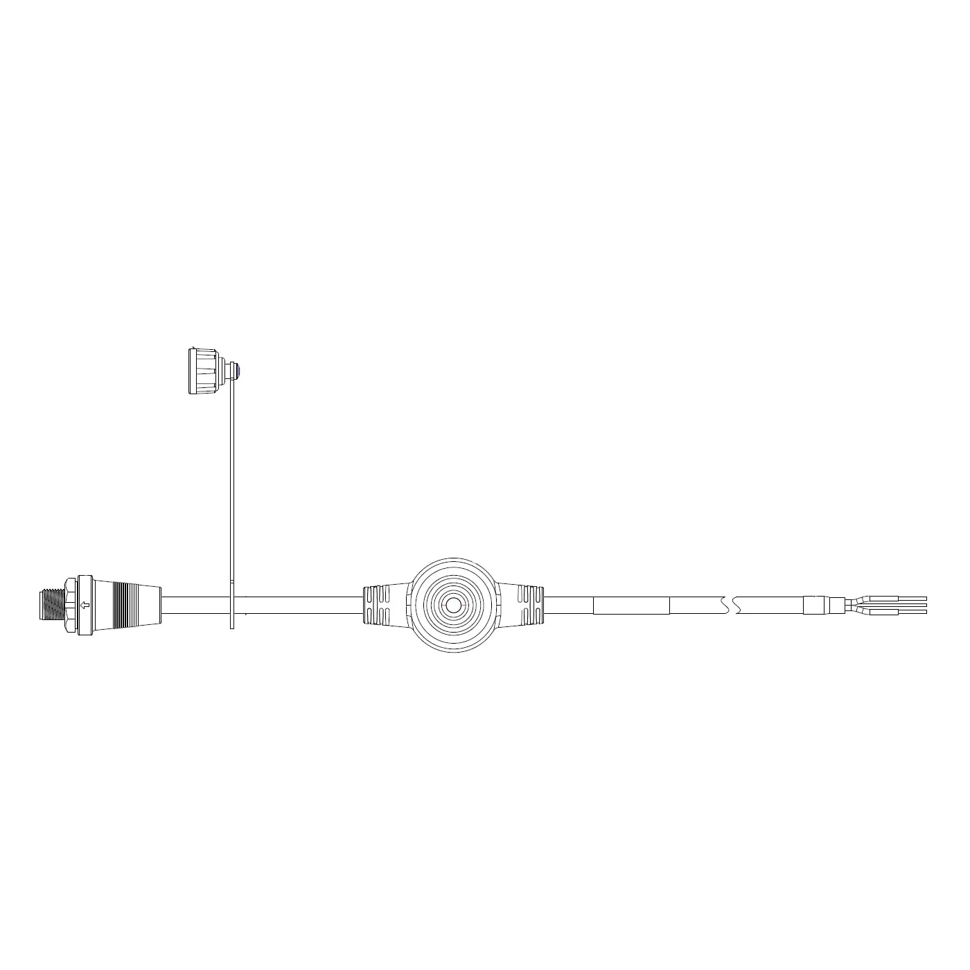 Humminbird 720120-1 MEGA 360 PC - MEGA 360 Power Cable