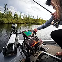 Humminbird MEGA Live 2 Forward-Facing Sonar Transducer for XPLORE, APEX, and SOLIX G3 Fish Finders