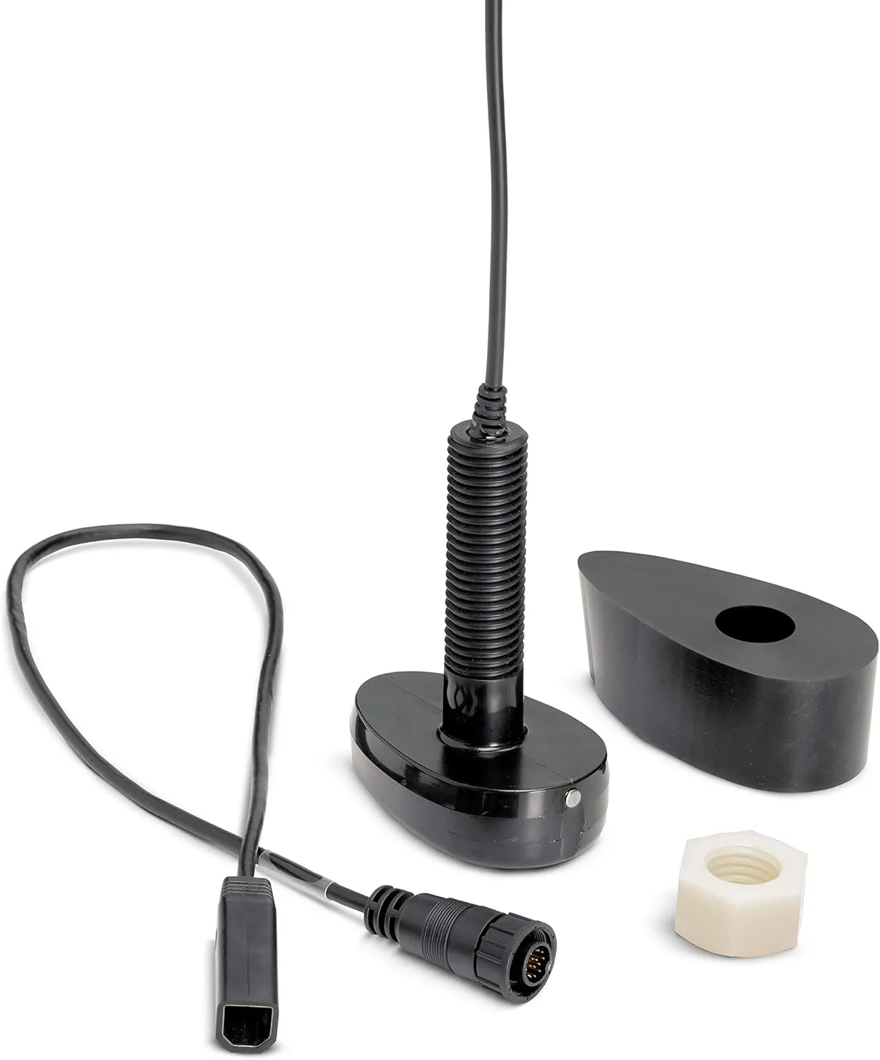 HUMMINBIRD Plastic Thru-Hull Transducer with Temperature Sensor