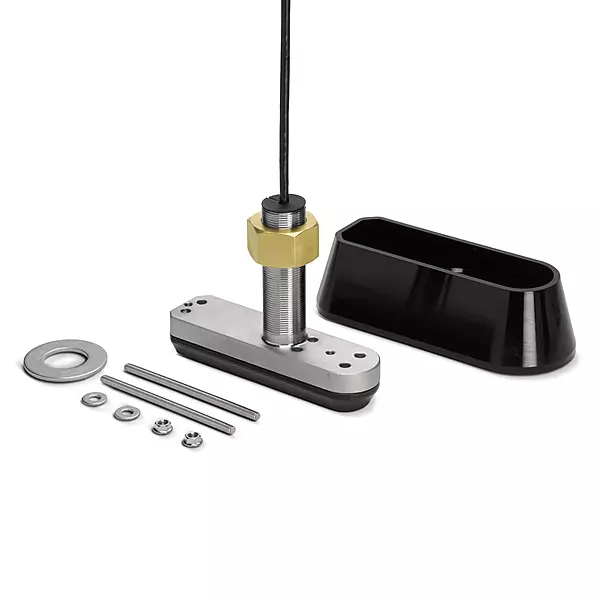 Humminbird SSTH 14 HW MSI+ T Thru-Hull Temperature Transducer with MEGA Side/Down Imaging+ and Dual Spectrum Chirp Sonar